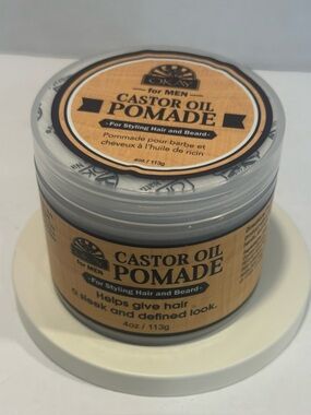 OKAY Castor Men’s Castor Oil / Pomade - Size 4oz.